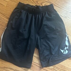 Boys Nike  Black Athletic Shorts